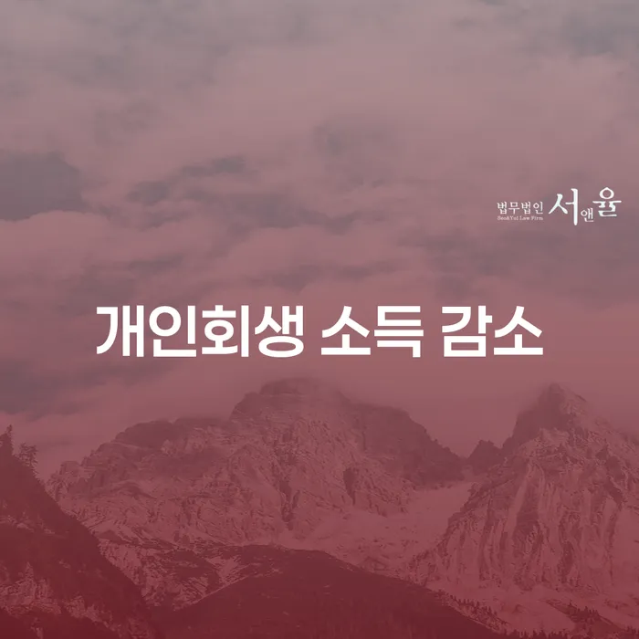 개인회생 소득 감소 상황에서 어떻게 대처할 수 있을까요?
